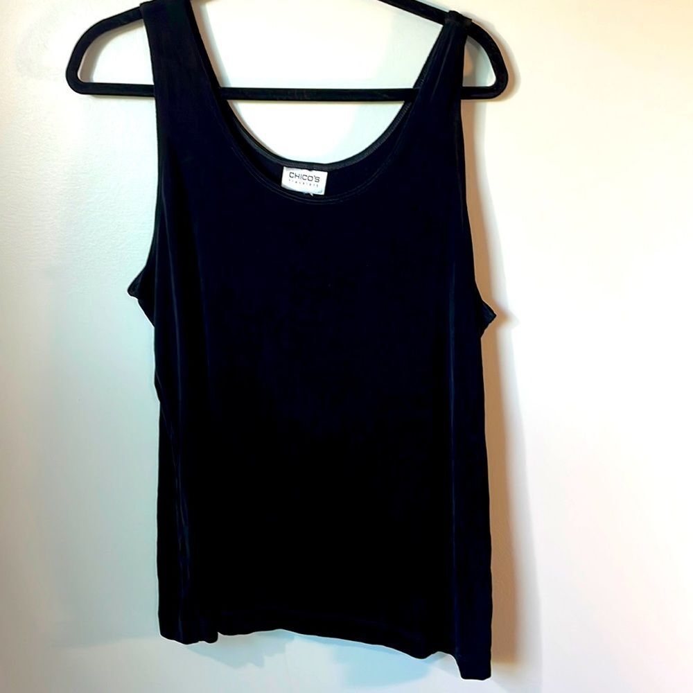 Chico's Travelers Sleeveless Tank Top XL no size tag check measurement Cruise